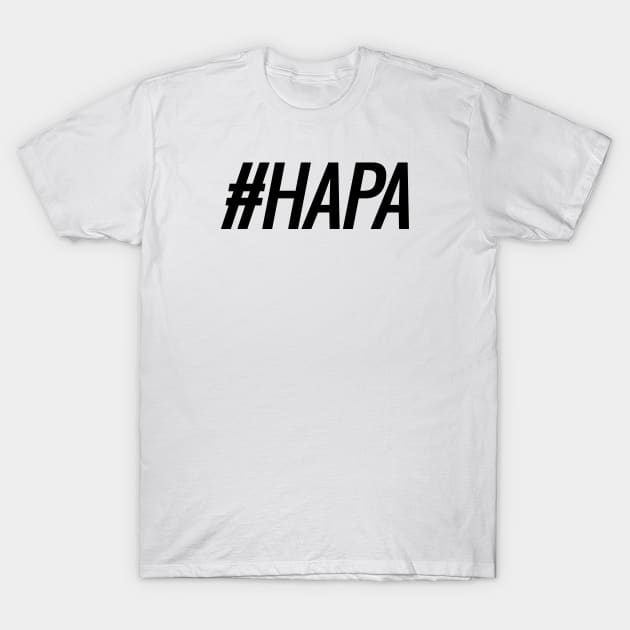 #HAPA Classic White T-Shirt by Mixed Asian Media